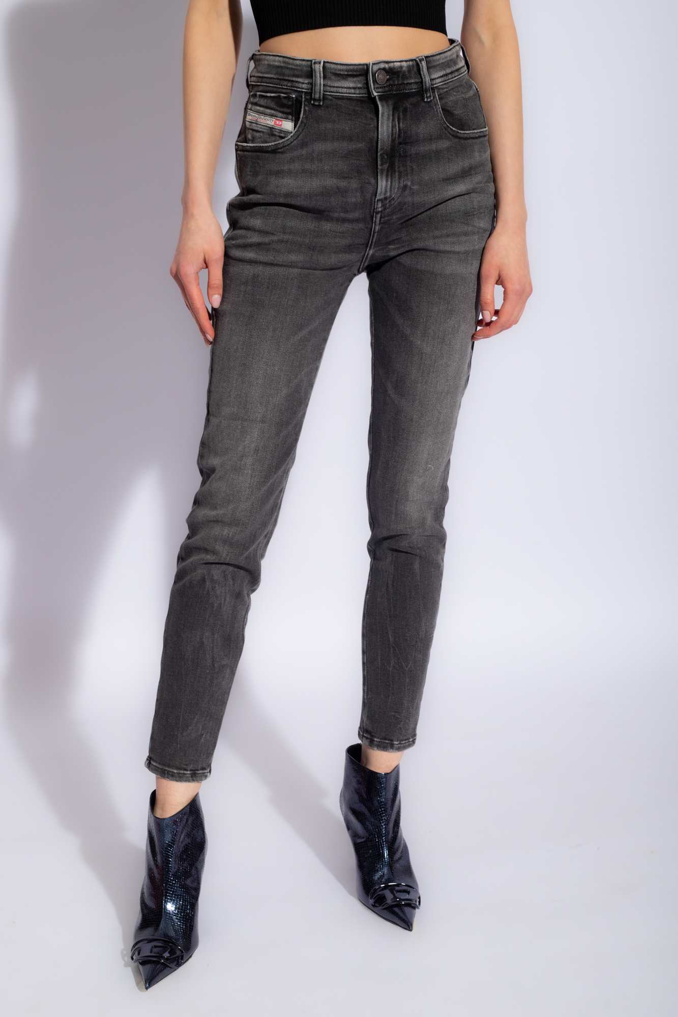 Grey '1984 SLANDY-HIGH L.32' jeans Diesel - Vitkac AS